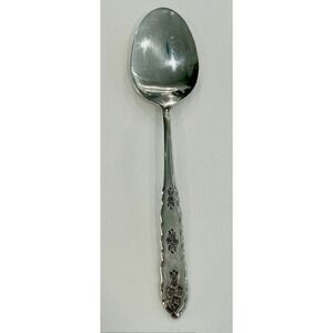Oneida Soup Spoon FLORAL BOUQUET‎ Stainless Distinction Silverware Flatware